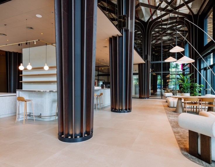 Moderne kantoorinrichting in Wonderwoods Utrecht